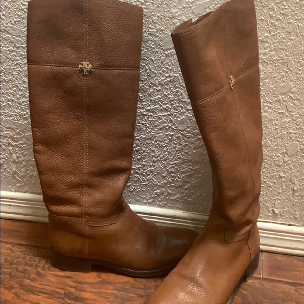 Tory Burch Jolie leather riding boots